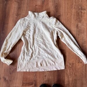 Cotton Columbia Mockneck Tunic Sweater